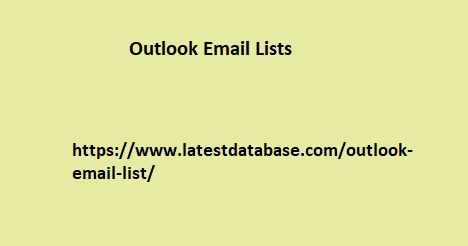 Outlook Email Lists