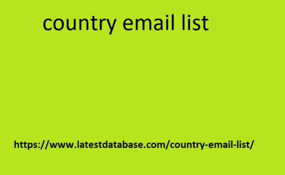 country email list