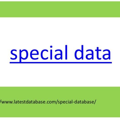 spccial data